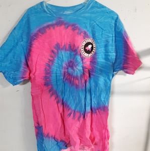Glamour kills tie dye cotton candy tee
